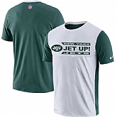 New York Jets Nike Performance T-Shirt White,baseball caps,new era cap wholesale,wholesale hats
